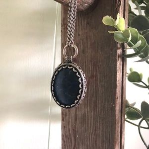 2/$20 Navy Blue Pendant Necklace